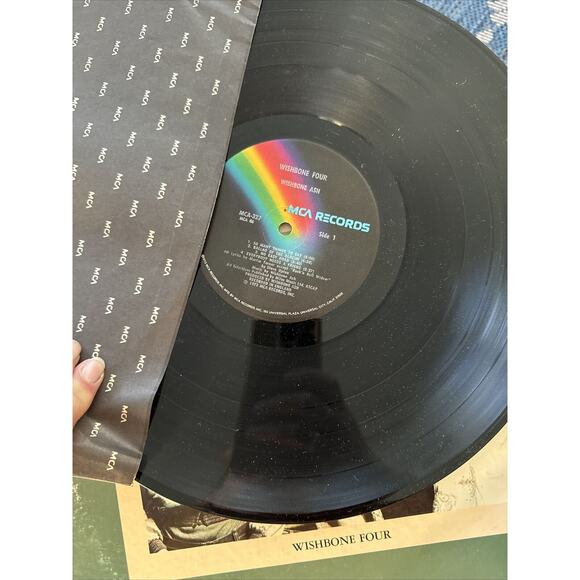 Wishbone Ash Four LP MCA‎ 1973 US 1st Pickneyville Press VG++ Vinyl #f17 - Picture 11 of 11